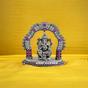 Silver Ganesha Idol