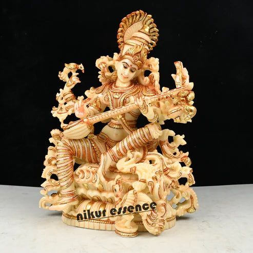 Marble durga and Saraswati  Idols