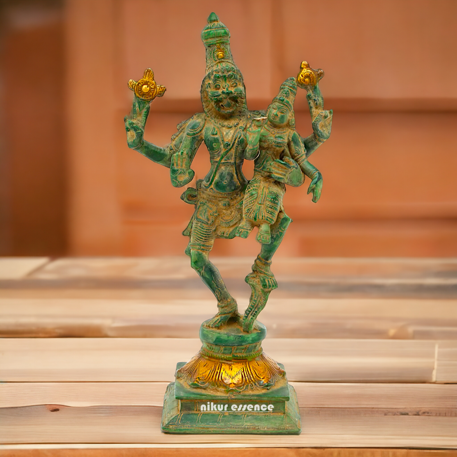 Brass Narasimha Lakshmi