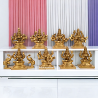 BRASS ASHTALAKSHMI SET