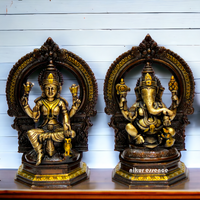 Laxmi Ganesha Brass