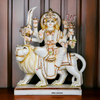 Marble durga and Saraswati Idols