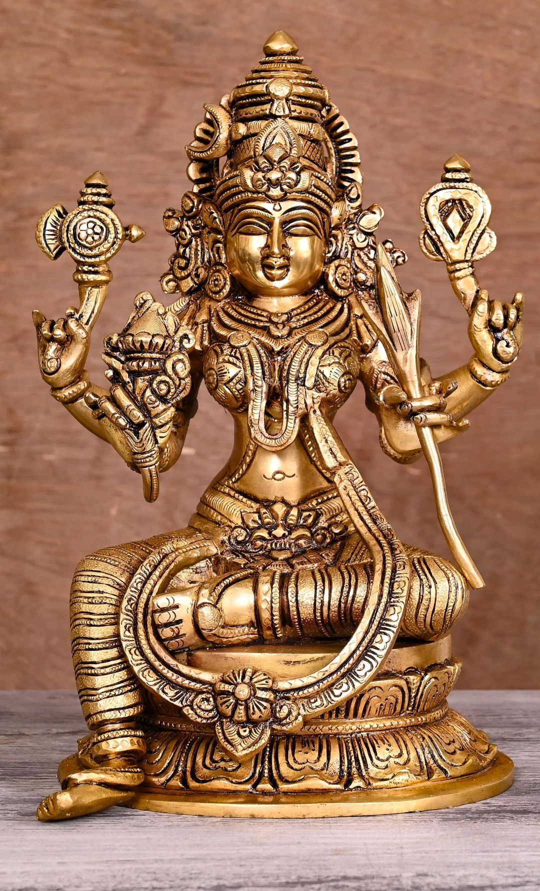 Brass RAJARAJESHWARI LALITA DEVI