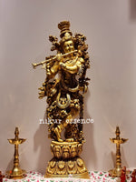 Brass Krishna Idols