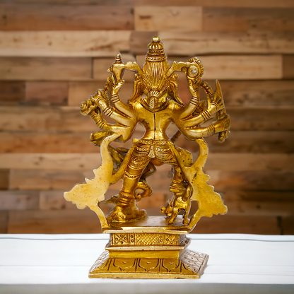 Buy Brass Durga Statue Exquisite Craftsmanship and Spiritual Elegance ,Nikur Essence