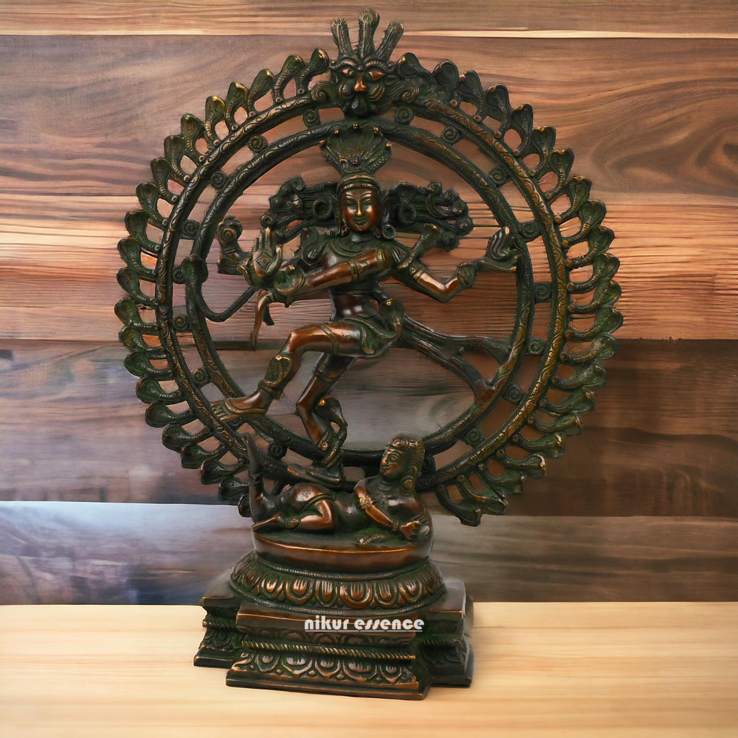 Buy Brass Nataraja statue by Nikur Essence - 18.5 Inch