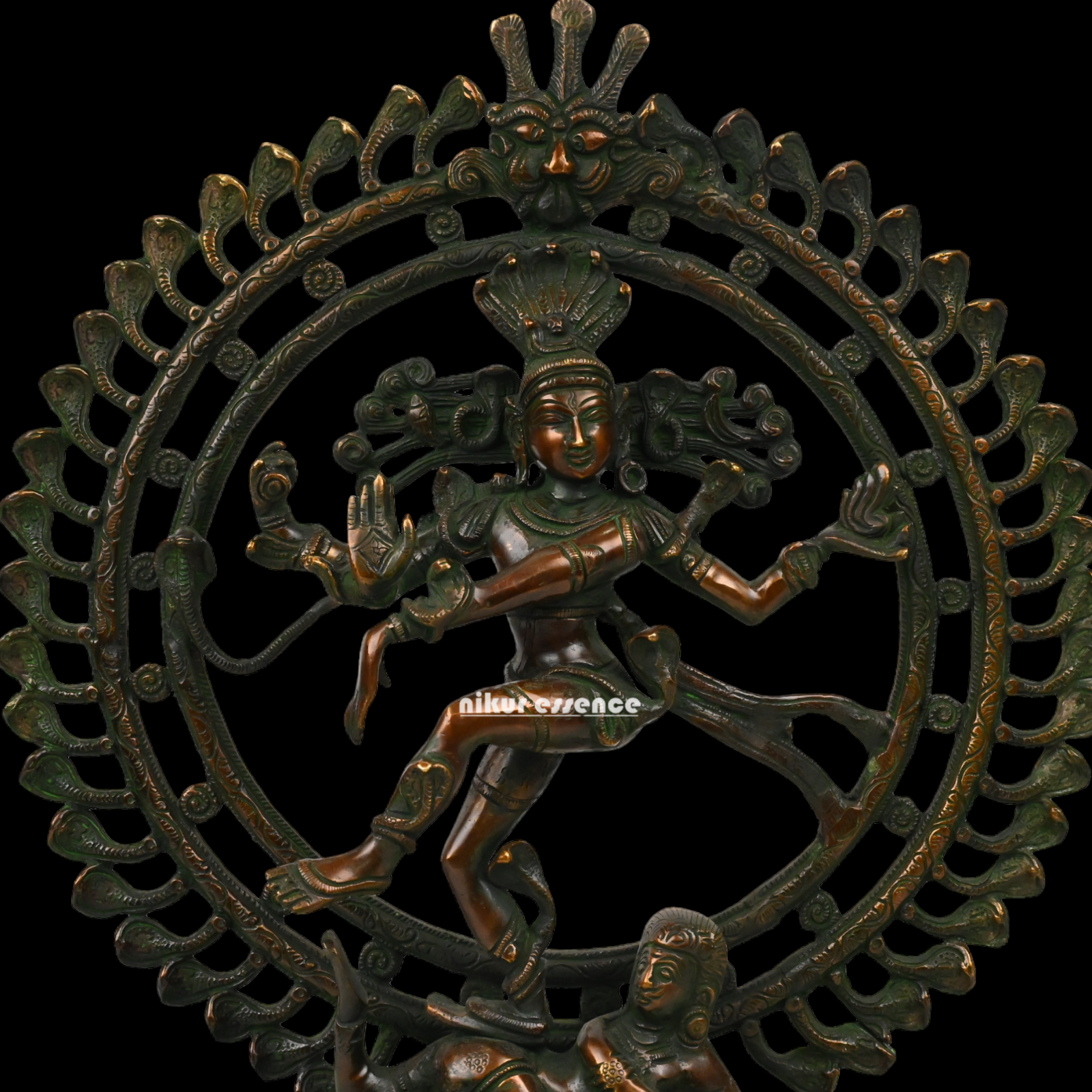 Buy Brass Nataraja statue by Nikur Essence - 18.5 Inch