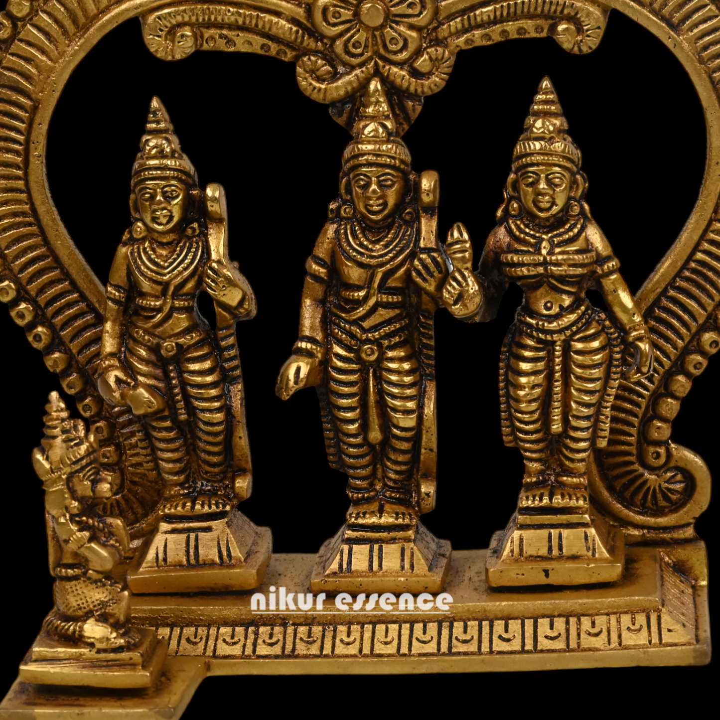 Pure Brass Buy Ram Darbar - 18 cm