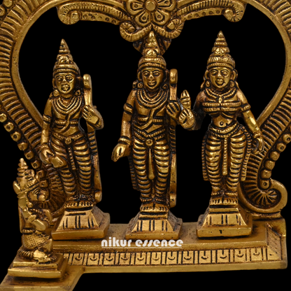 Pure Brass Buy Ram Darbar - 18 cm