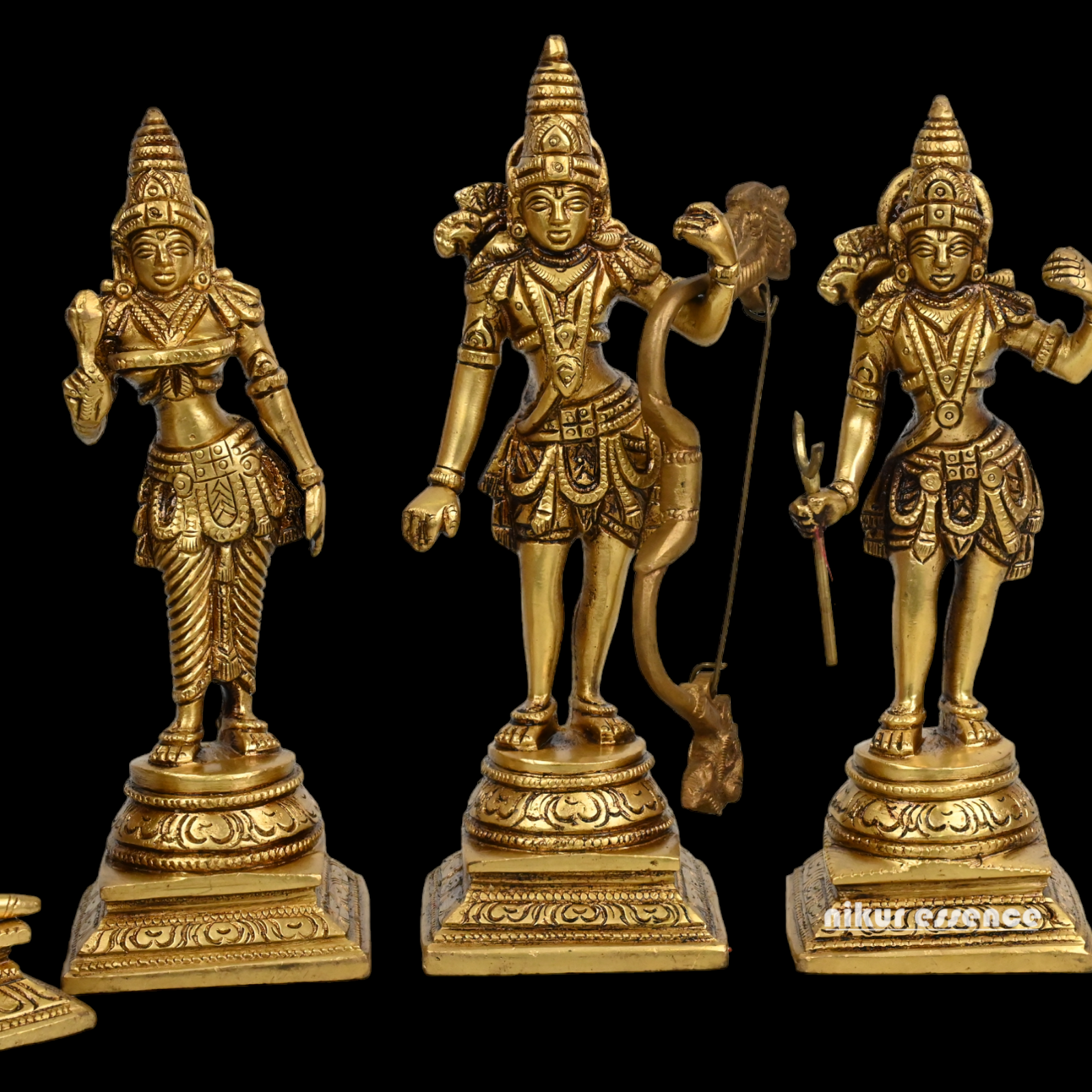 Buy Brass Ram Darbar Idol by Nikur Essence - 8 inches Idols Nikuressence