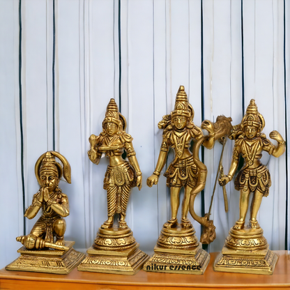 Buy Brass Ram Darbar Idol by Nikur Essence - 8 inches Idols Nikuressence