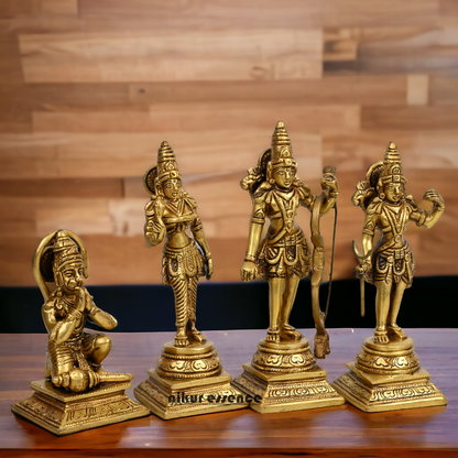 Buy Brass Ram Darbar Idol by Nikur Essence - 8 inches Idols Nikuressence