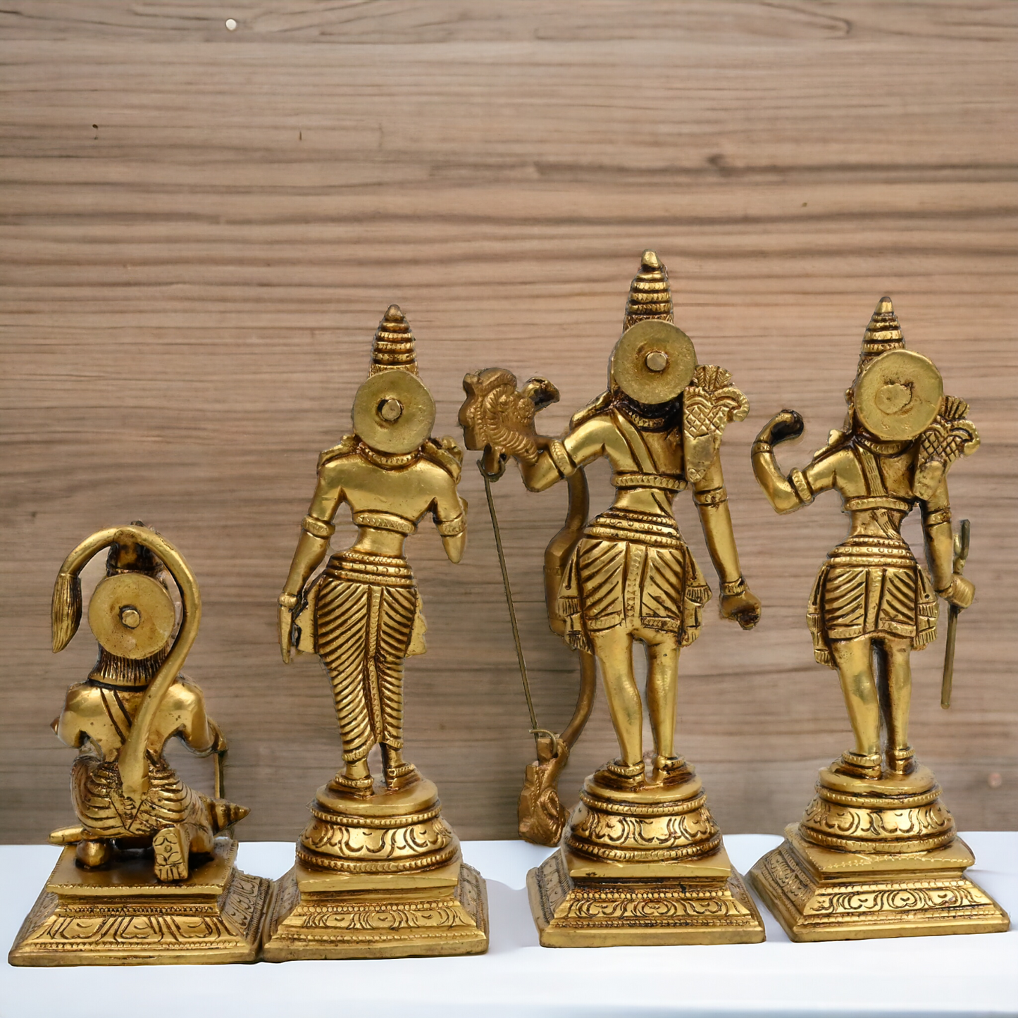 Buy Brass Ram Darbar Idol by Nikur Essence - 8 inches Idols Nikuressence