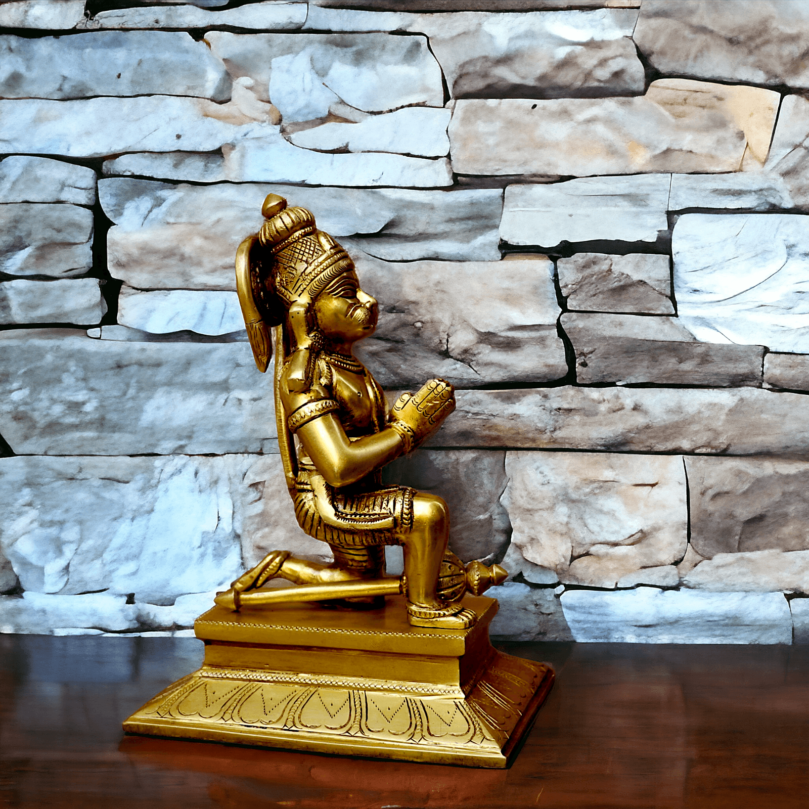 Solid Brass Ram Darbar statue by Nikur Essence - 22 Inch