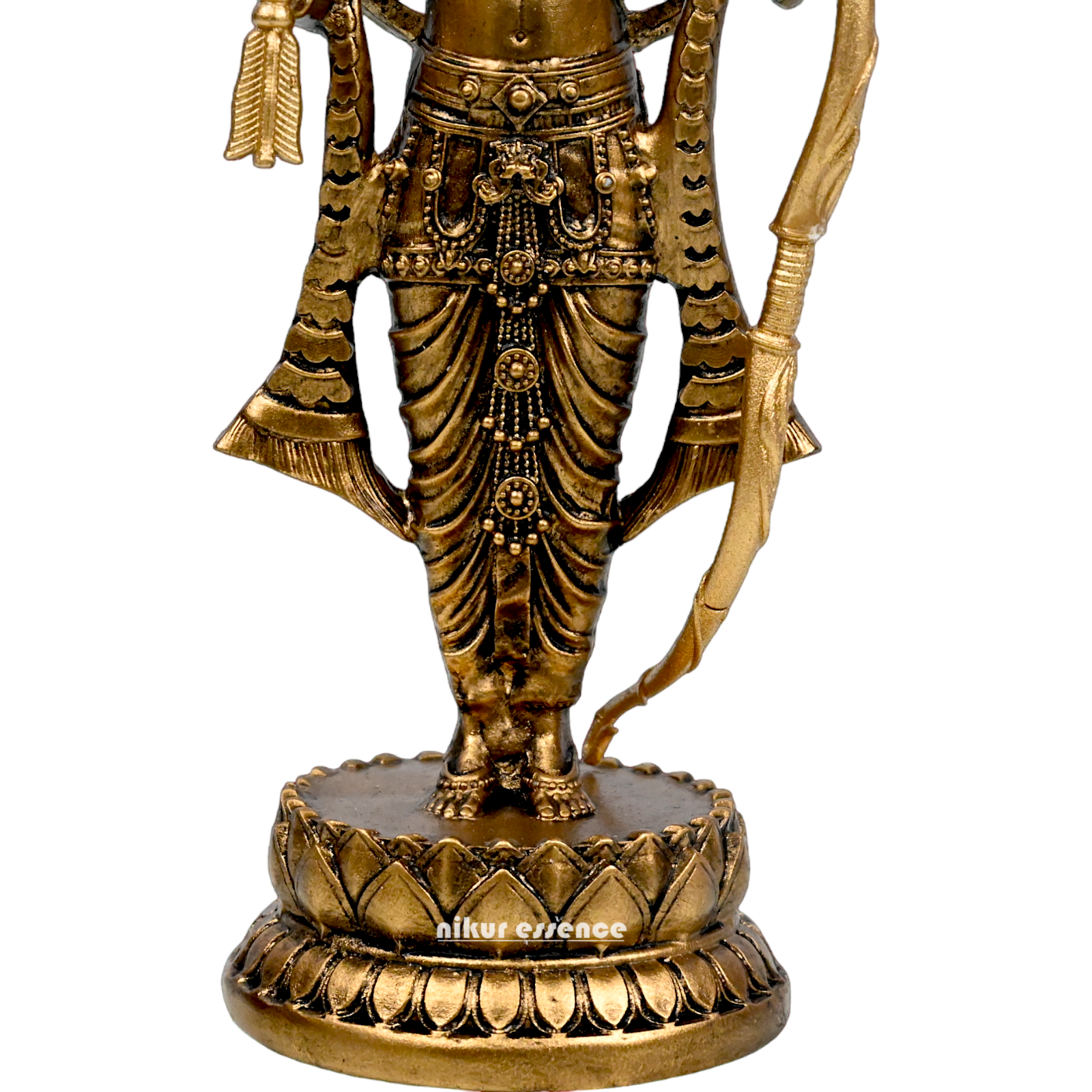 R amIdol in brass in color in copper - 6 inch height Idols Nikuressence