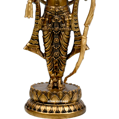 R amIdol in brass in color in copper - 6 inch height Idols Nikuressence