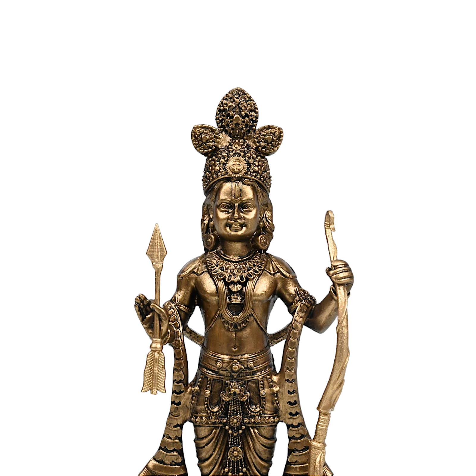 R amIdol in brass in color in copper - 6 inch height Idols Nikuressence