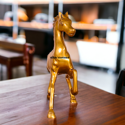 Buy Brass Running Horse Statue - A Majestic Symbol of Power and Grace for Home Décor