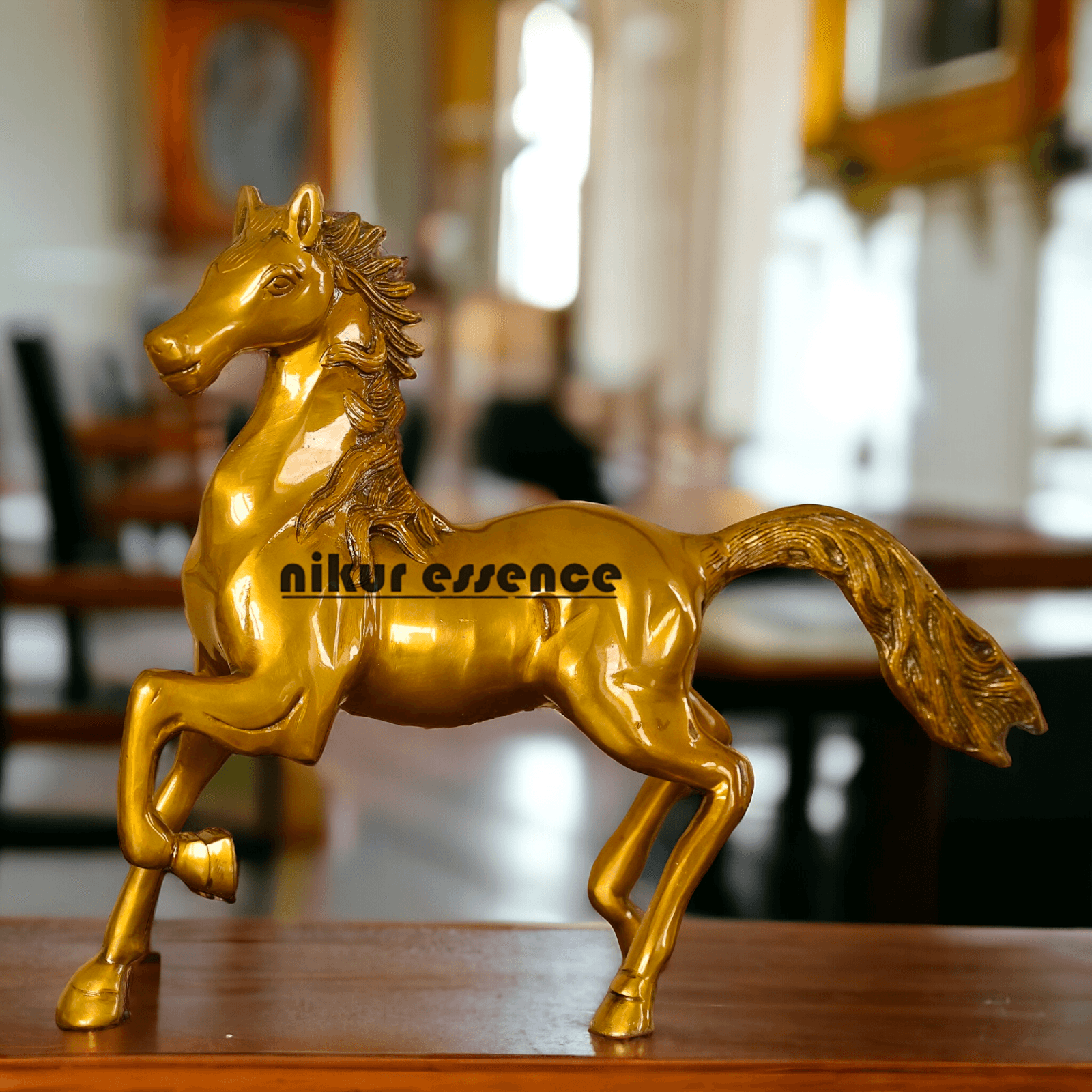 Buy Brass Running Horse Statue - A Majestic Symbol of Power and Grace for Home Décor