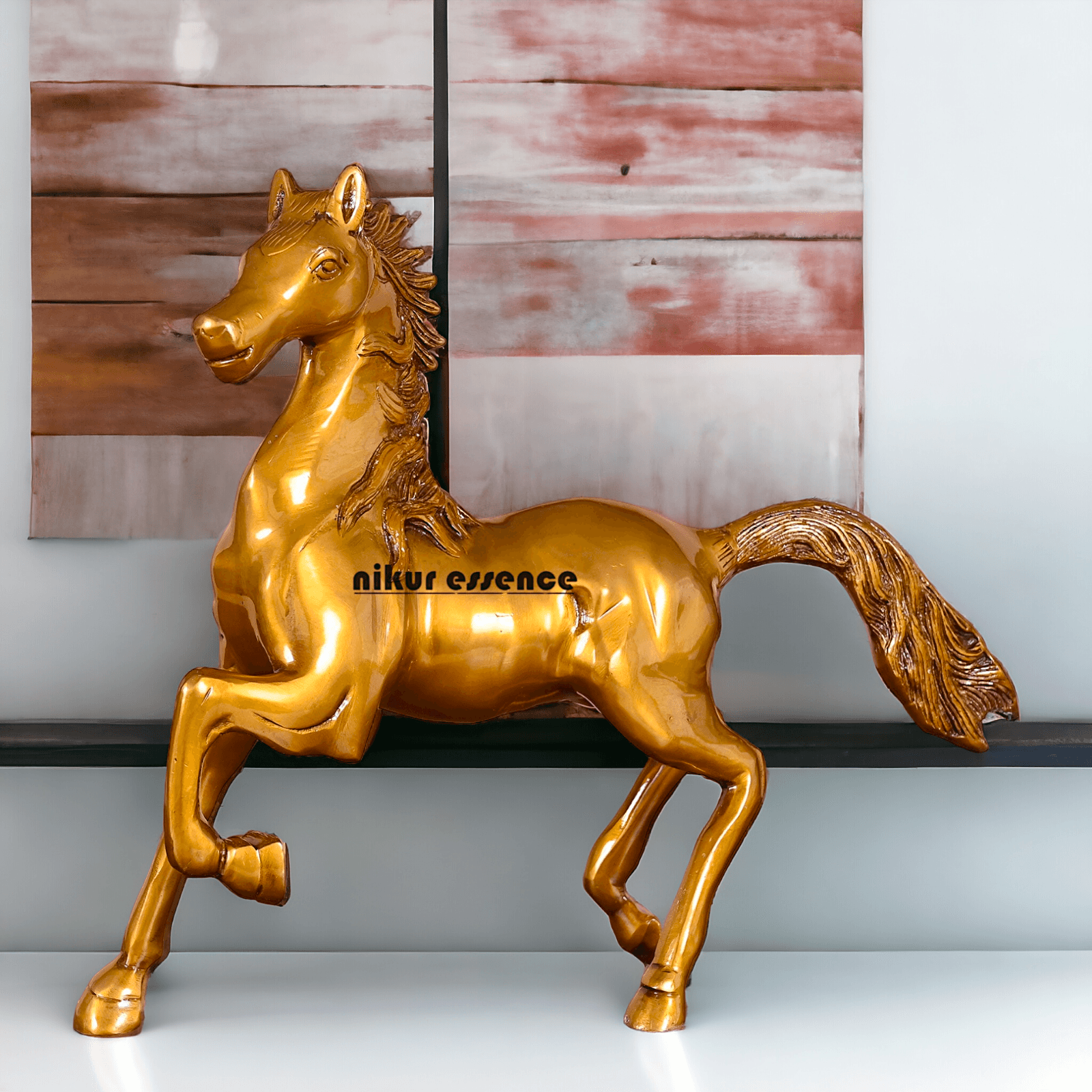 Buy Brass Running Horse Statue - A Majestic Symbol of Power and Grace for Home Décor