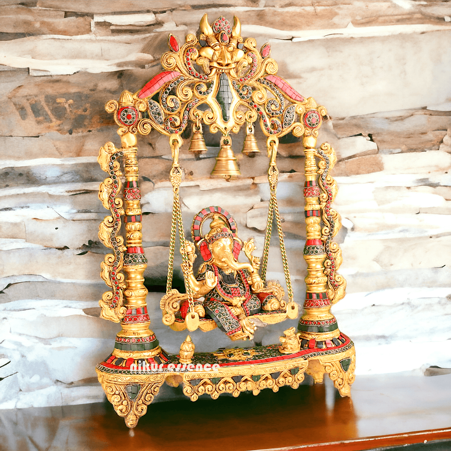 Brass Swing of Ganesha | Ganesha jhula -nikur essence