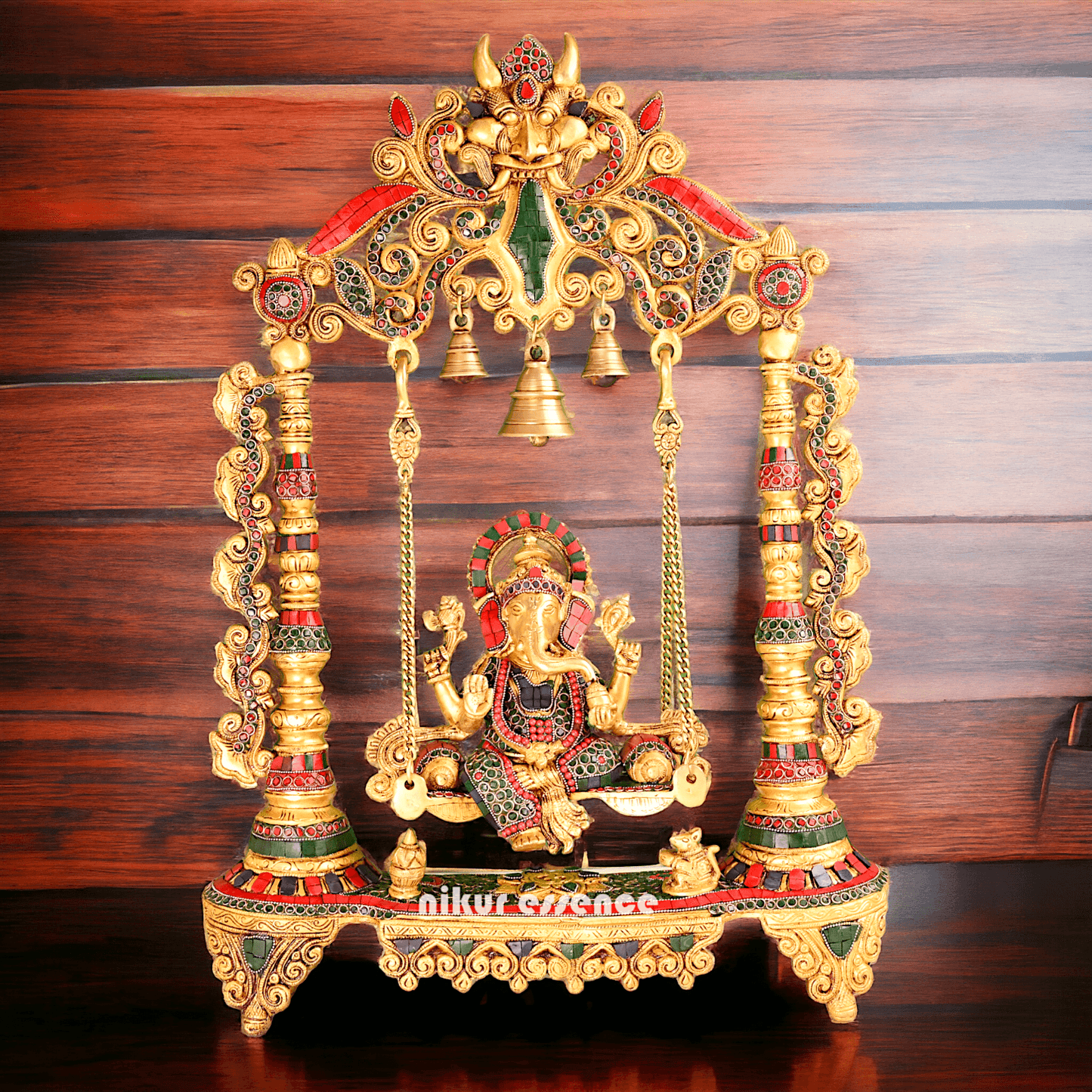 Brass Swing of Ganesha | Ganesha jhula -nikur essence