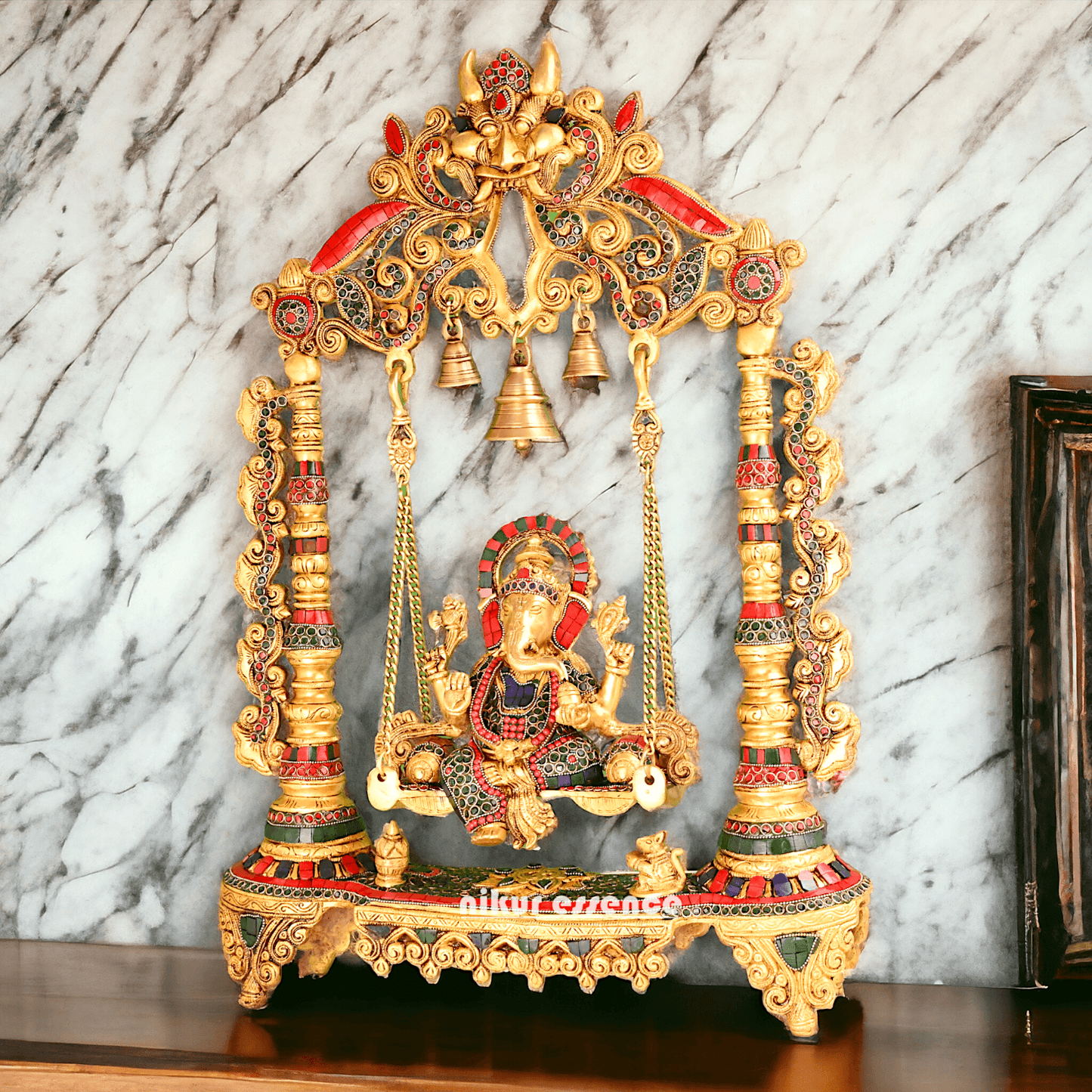 Brass Swing of Ganesha | Ganesha jhula -nikur essence