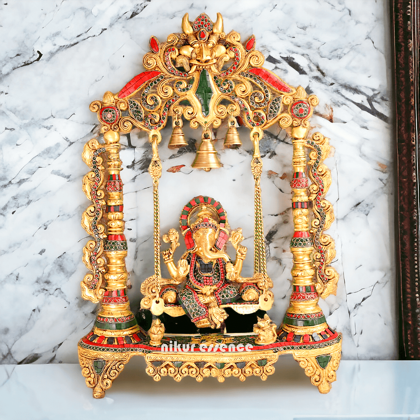 Brass Swing of Ganesha | Ganesha jhula -nikur essence