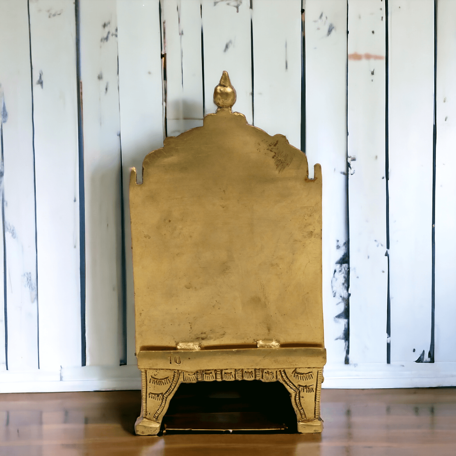 Buy Throne in Solid Brass 18 cm by Nikur Essence