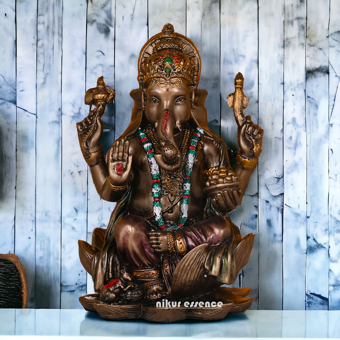 Buy Bronze Ganesh idol -7 inches