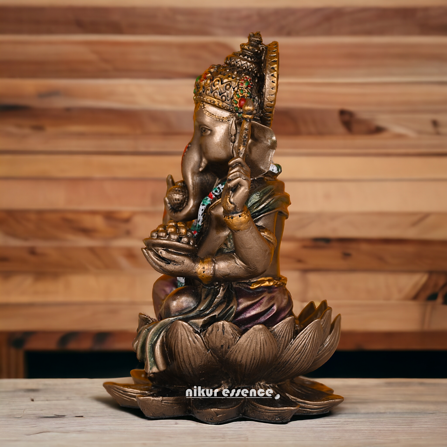 Buy Bronze Ganesh idol -7 inches