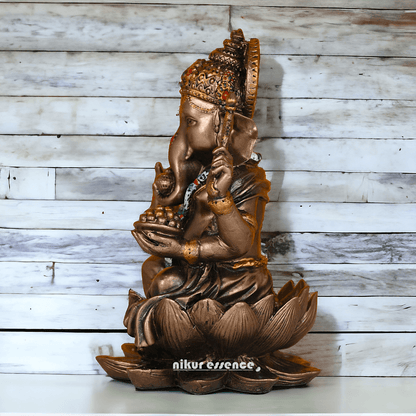 Buy Bronze Ganesh idol -7 inches