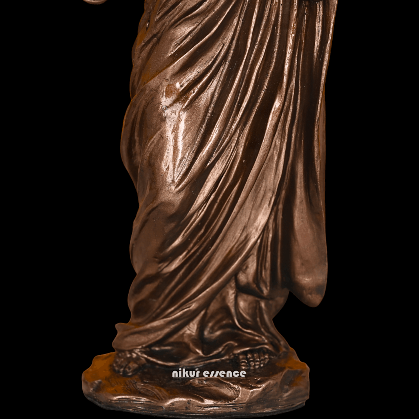 Buy bronze Jesus Christ Figurine, 23 cm Tall, Crafted in Bonded Bronze with Impeccable Detailing Nikuressence Artistic Home Decor Bronze decor Bronze Jesus Christ Bronze Jesus Christ Figure Bronze Religious Statues decor items for diwali decorative handicrafts handicraft home decor items Jesus Christ Bronze Statue