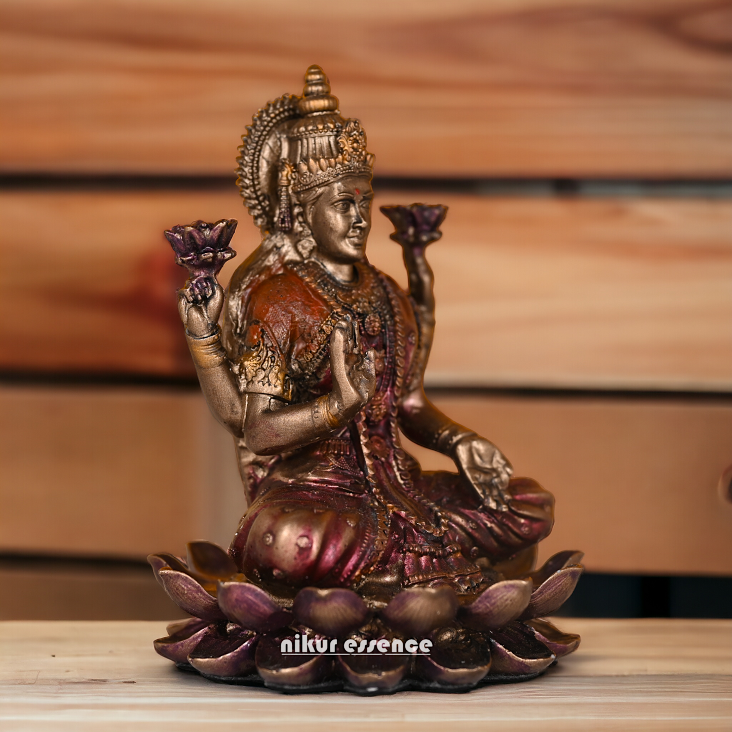 Bronze Statue of Shubh Lakshmi, Symbol of Prosperity and Grace Nikuressence Bombay Bronze lakshmi bronze lakshmi idol handicrafts home home decorative items shop near me how to do laxmi puja at home laxmi pooja at home online decorative items for home prudwi simple laxmi puja at home vintage