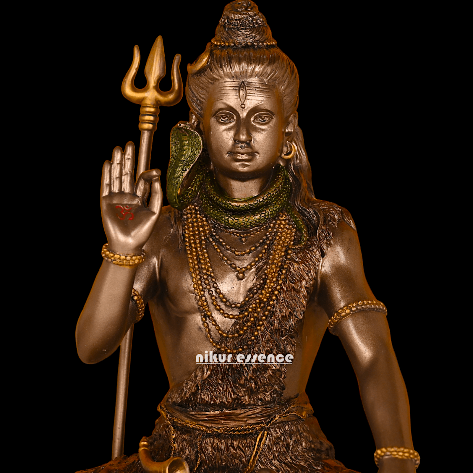 Buy Bronze Lord Shiva Idol Statue - Handcrafted Hindu God Sculpture