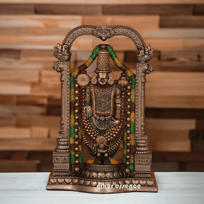 Buy 8 Inches Bronze Tirupati Balaji Idol Nikuressence Balaji pooja Balaji statue Bronze balaji Bronze online balaji Buy balaji statue in usa decorative handicrafts Handcrafted Indian Decor handicraft home handicrafts at home handicrafts home Nikur Essence Collection Online balaji statue