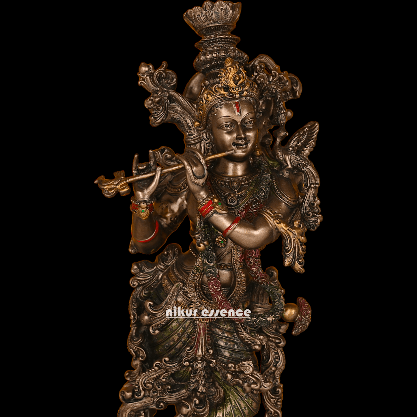 Hindu Krishna Bronze Statue | Buy copper Krishna Statue | Buy Krishna Statue- 29 inch height