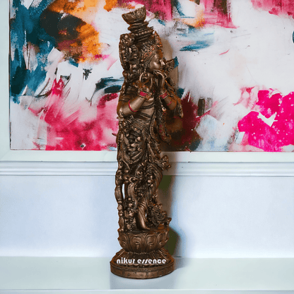 Hindu Krishna Bronze Statue | Buy copper Krishna Statue | Buy Krishna Statue- 29 inch height