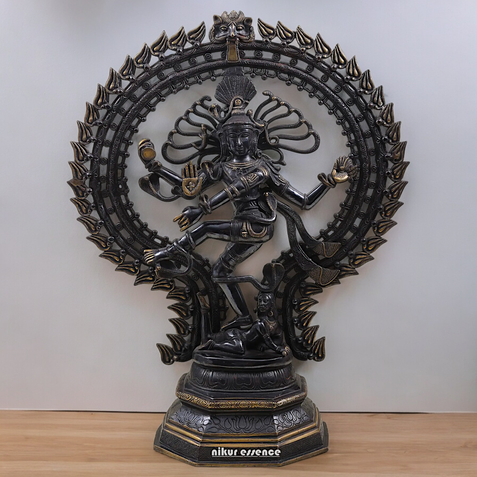 Buy Large Nataraja Black Shiva idol - 30 inch