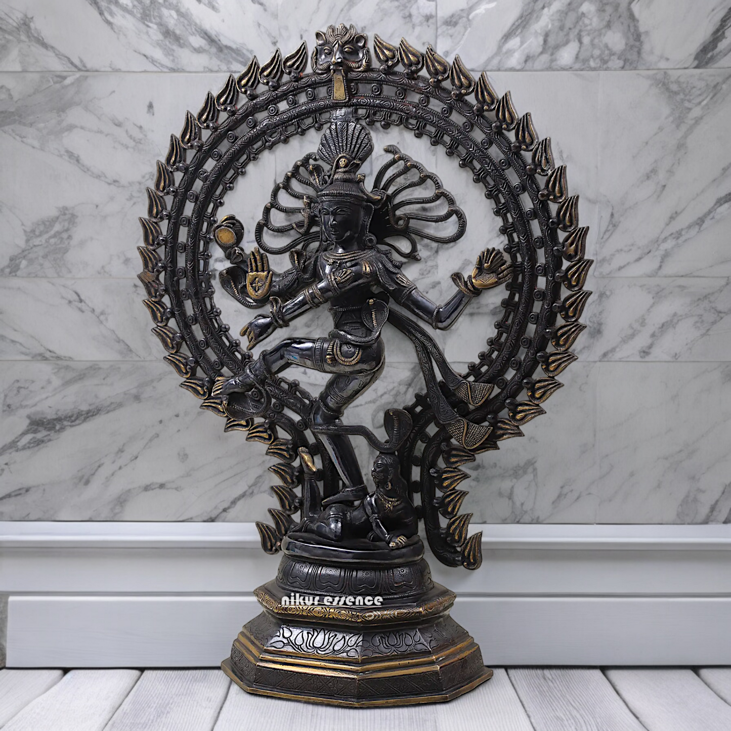 Buy Large Nataraja Black Shiva idol - 30 inch