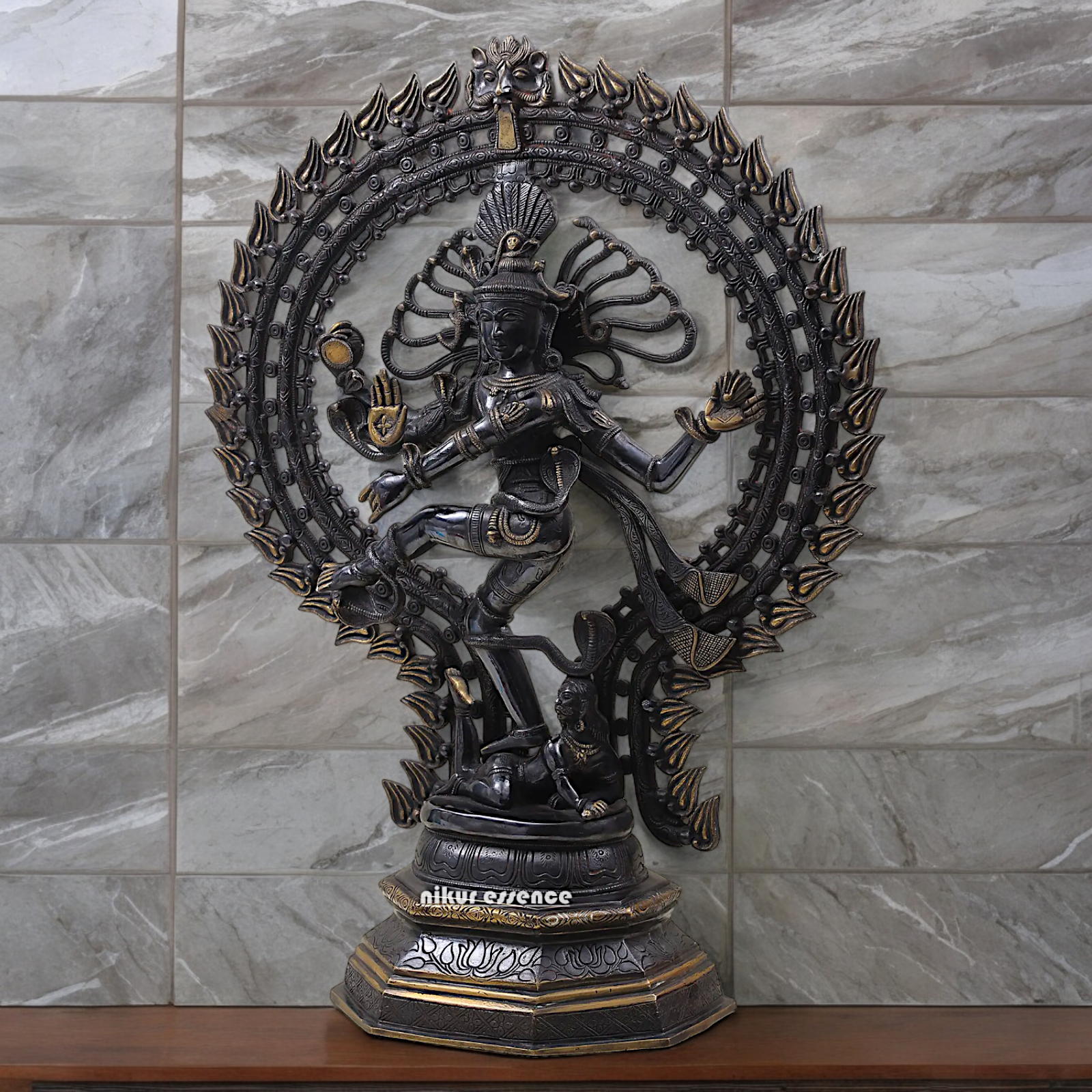 Buy Large Nataraja Black Shiva idol - 30 inch