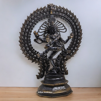 Buy Large Nataraja Black Shiva idol - 30 inch