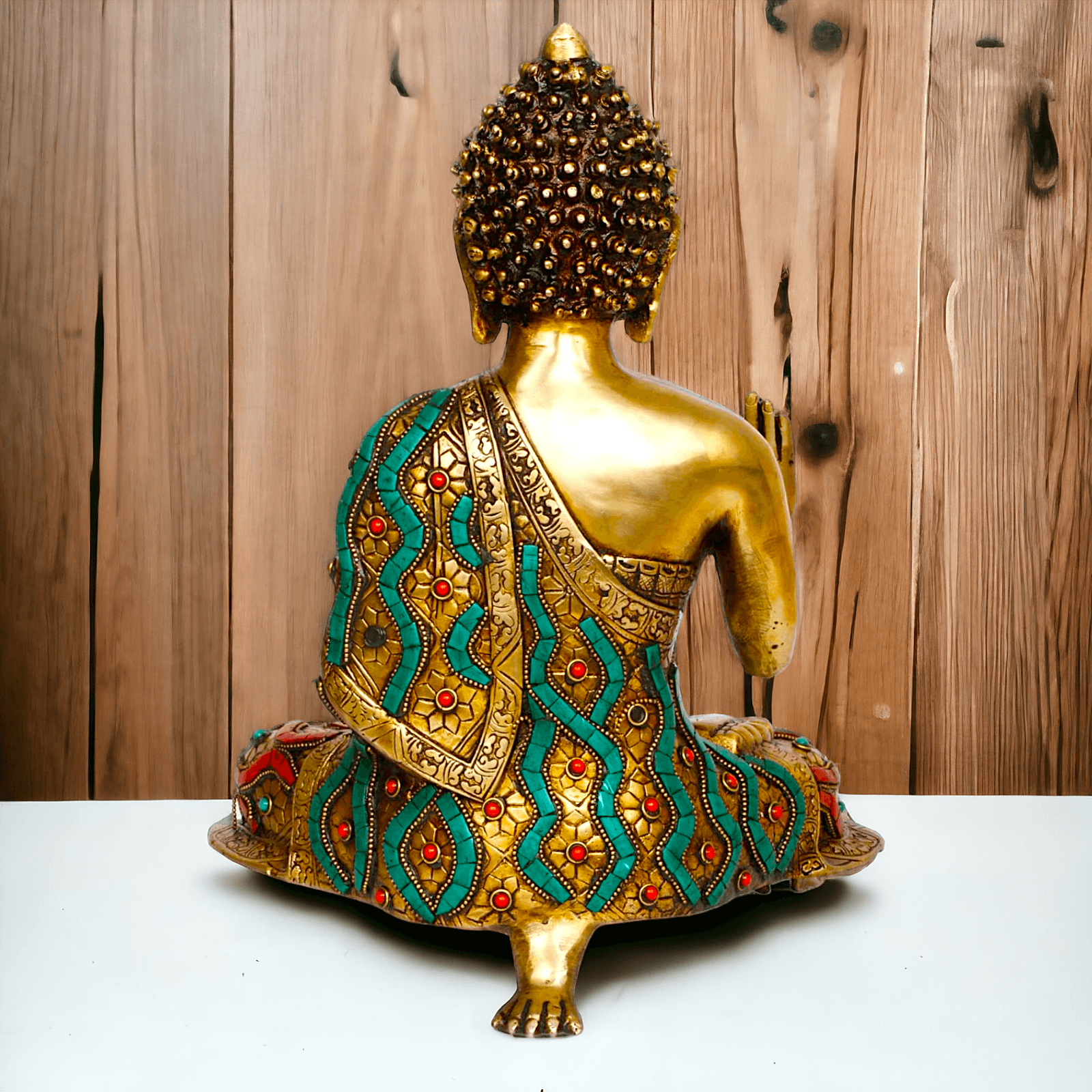 Buy Brass Meditating Buddha Statue