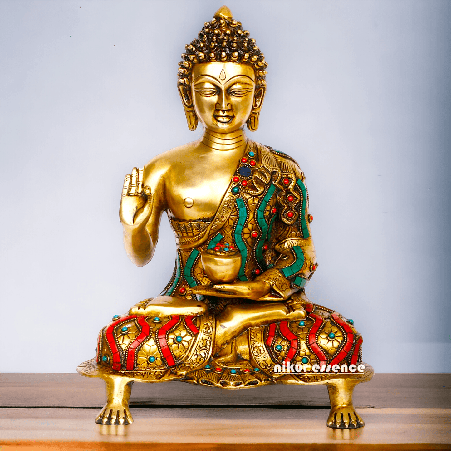 Buy Brass Meditating Buddha Statue