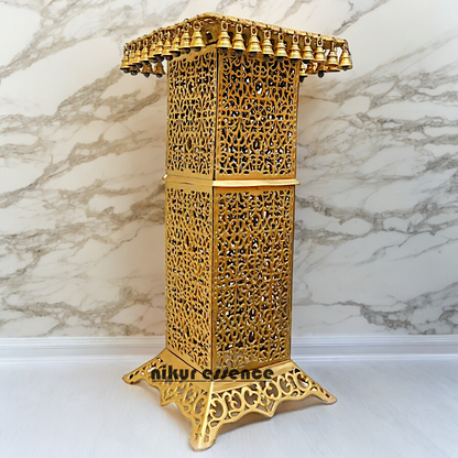 Large Stool chowki Brass - 31 Inches