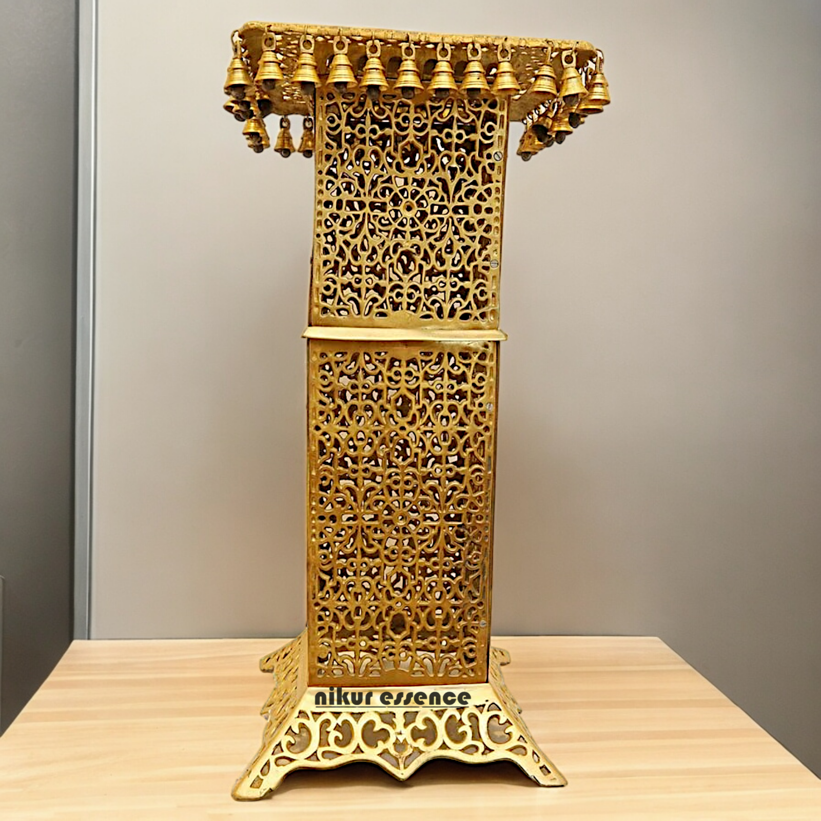 Large Stool chowki Brass - 31 Inches