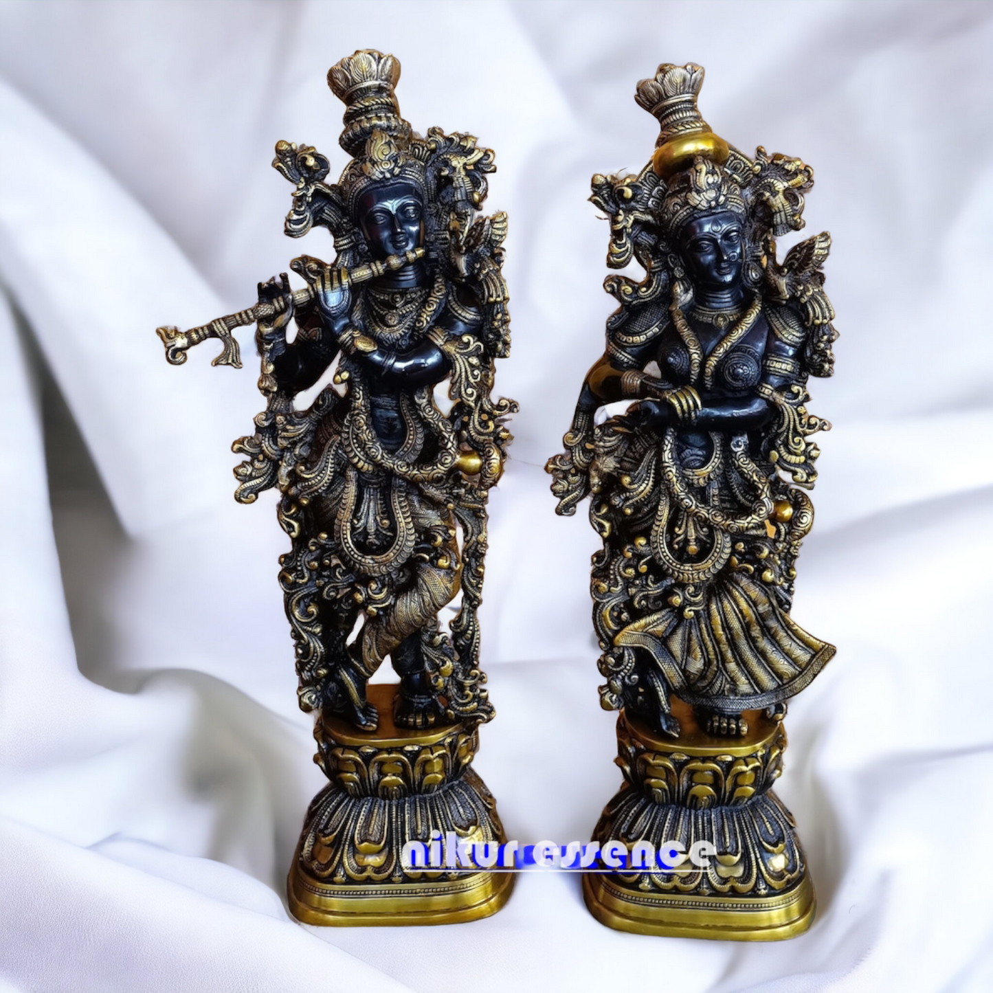 Online Large Radha Krishna Standing Idol - 29 cm