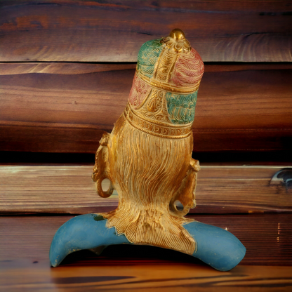 Shop Brass Parvati Maa Face Idol - 11.5 inches Nikuressence