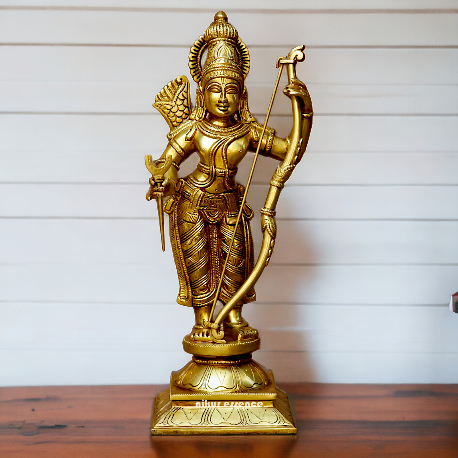 Lord Ram Parivar Darbar Solid Brass idol - 19 inches