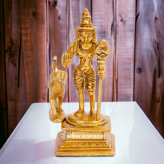 Shop Kartikeya Murugan Solid Brass idol - 4.5 inches